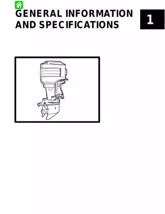 1987-1993 Mercury Mariner 70hp, 75hp, 75 Marathon outboard motor service manual Preview image 1