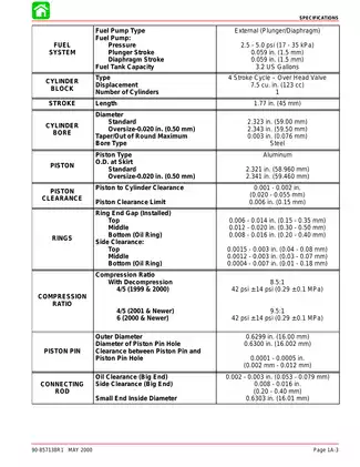 2000-2003 Mercury Mariner 4hp, 5hp, 6hp outboard motor service manual Preview image 3