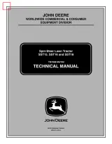 2002 John Deere SST15, SST16, SST18 Spin-Steer Lawn Tractor Technical Manual (P/N TM1908) – preview page 1