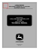 2003 John Deere LX255, LX266, LX277, LX277AWS, LX279, and LX288 Lawn Tractor Technical Manual (P/N TM1754) – preview page 1