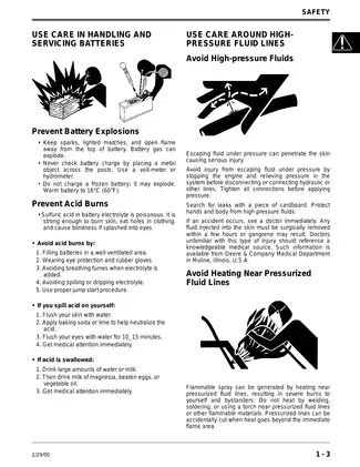 John Deere SABRE Lawn Tractor Technical Manual Preview image 5