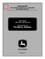 2002 John Deere L100, L110, L120, L130 Lawn Tractor Service Manual (P/N TM2026) – preview page 1