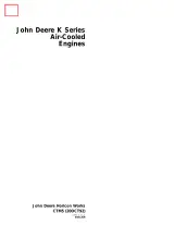 John Deere FA130D, FA210D, FA210V, FG150G/D, FC150V, KF82D/FZ340D, FC290V/400V/420V/540V, FE290D/R, and FB460V (Gasoline) Air Cooled Engine Technical Manual (P/N CTM5) – preview page 1
