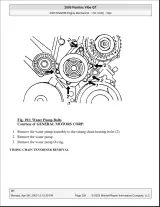 2005–2010 Pontiac Vibe Engine Mechanical Service Manual (P/N C4085-91017) – preview page 7