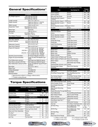 2010 Arctic Cat Prowler XT550, XTX700, XTZ1000 UTV repair manual Preview image 3