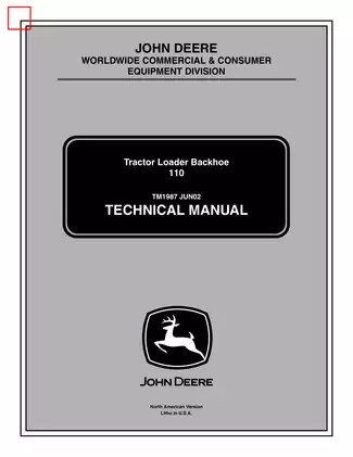 John Deere Diesel Engine Technical Manual - Comprehensive Guide for 4TNE84 Models Preview image 1