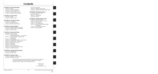 John Deere 5220, 5320, 5420, 5520 utility tractor repair manual Preview image 3