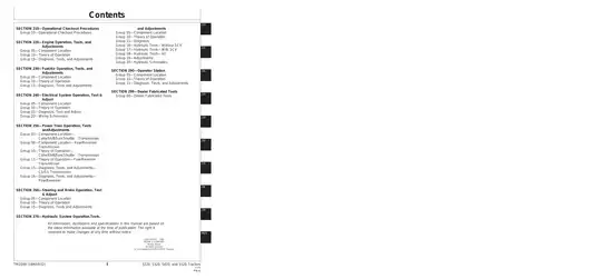 John Deere 5220, 5320, 5420, 5520 tractor Operation & Test service manual Preview image 3