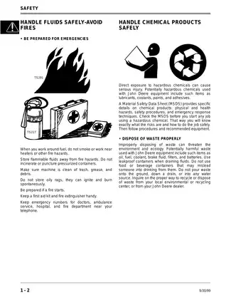 John Deere Walk-Behind Snowblowers Technical Manual TM1612 Preview image 4