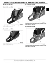 John Deere CS36, CS40, CS46, CS52, CS56, CS62, CS71, CS81 Chainsaw Technical Manual (P/N TM1917) – preview page 2