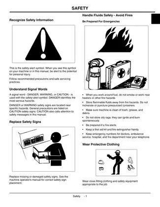 John Deere CS36, CS40, CS46, CS52, CS56, CS62, CS71, CS81 chainsaw technical manual Preview image 5