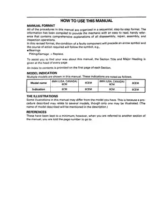2004 Yamaha Marine 160 outboard motor 6V, 8V service manual Preview image 3