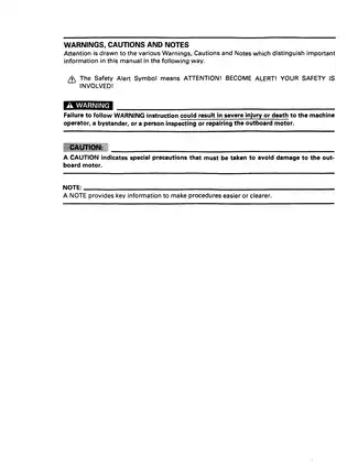 2004 Yamaha Marine 160 outboard motor 6V, 8V service manual Preview image 5