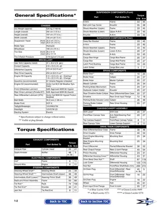 2009 Arctic Cat Prowler 550 H1, XT 650 H1 EFI, XTX 700 H1 EFI, XTZ 1000 H2 EFI manual Preview image 3