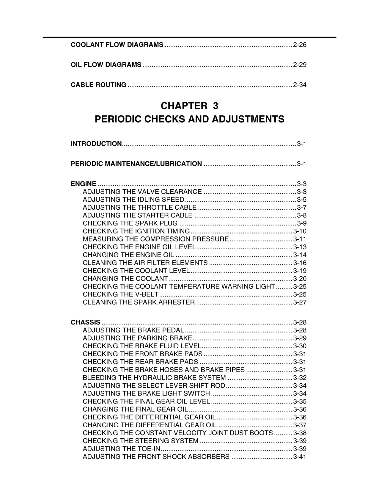 2006-2009 Yamaha Rhino 450, YXR45F repair manual Preview image 5