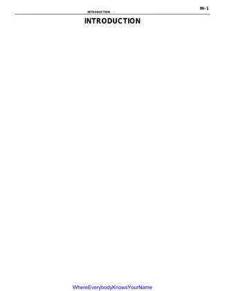 Toyota 1992-2001 Lexus SC300, SC400 repair manual manual preview page 4 - thumbnail