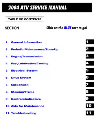 Comprehensive Service Manual for Arctic Cat ATV Models 2023 Preview image 2