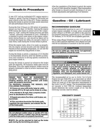 Comprehensive Service Manual for Arctic Cat ATV Models 2023 Preview image 5