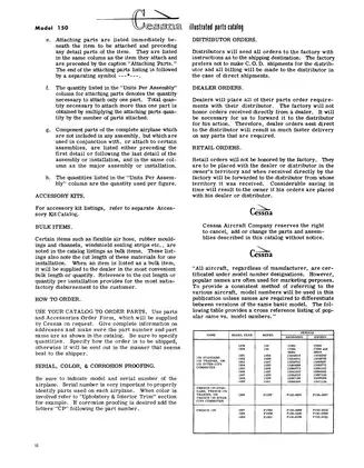 1959-1969 Cessna 150 parts catalog manual cessna parts book Preview image 5