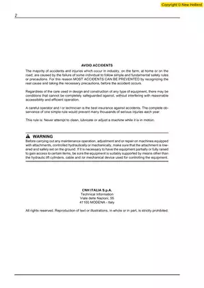 Comprehensive Service Guide for Loader Backhoe Models B110 and B115 Preview image 3