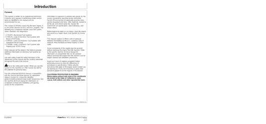Comprehensive Technical Manual for John Deere PowerTech 4.5 L & 6.8 L Diesel Engines Preview image 2