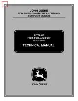 2002 John Deere Z-Trak F620, F680, F687 Service Manual (P/N TM1678) – preview page 1