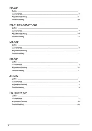 KONICA MINOLTA bizhub C353/C253/C203 Service Manual - Comprehensive Guide for Technicians Preview image 3