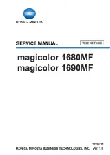 Konica Minolta magicolor 1680MF / 1690MF Service Manual (P/N C8049A) – preview page 1