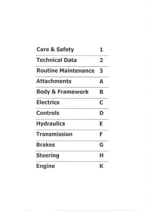 JCB MK2, MK3 2D, 2DS, 3, 3C, 3CS, 3D, 700 excavator loader workshop manual Preview image 2