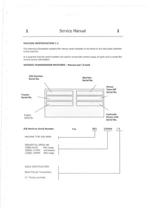 JCB MK2, MK3 2D, 2DS, 3, 3C, 3CS, 3D, 700 excavator loader workshop manual Preview image 5