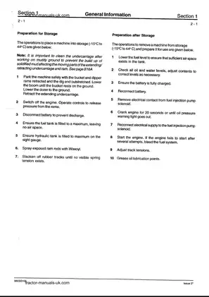 JCB 8014 Mini Excavator Service Manual Preview image 4