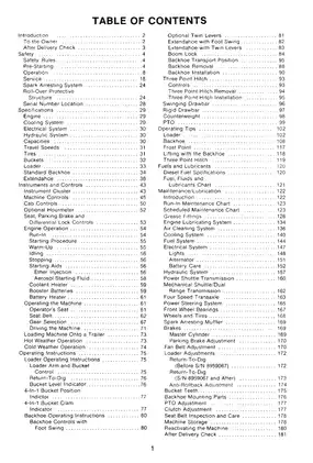 Case 580C Construction King Loader Backhoe Operator's Manual Preview image 2