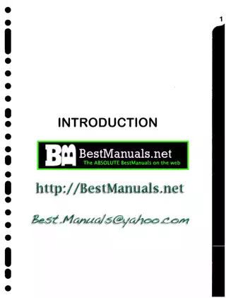 Massey Ferguson 3000/3100 Series Tractor Workshop Service Manual Preview image 4