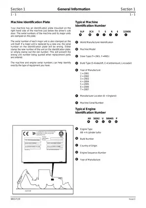 JCB 2CX & variants backhoe loader manual Preview image 5