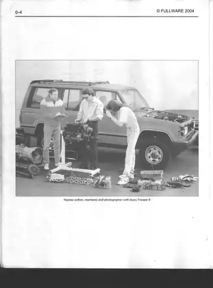 Isuzu Pick-ups and Trooper Automotive Repair Manual (1981-1993) Preview image 5