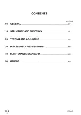 2003 Komatsu PC75UU-3 Mini Excavator Shop Manual (P/N SEBM016404) – preview page 2