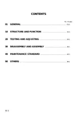 2000 Komatsu PC128UU-1, PC128US-1 Shop Manual (P/N SEBM009805) – preview page 2