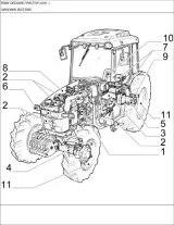 New Holland TN95F Orchard Tractor 2001– Parts Catalog Manual (P/N 6031442300) – preview page 1