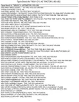 1983–1992 New Holland Tractor TW25 6-Cylinder Agricultural Tractor Parts Catalog (P/N 66052462d) – preview page 1