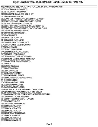 555D 4 Cylinder Tractor Loader Backhoe Manual (1993-1996) Preview image 5
