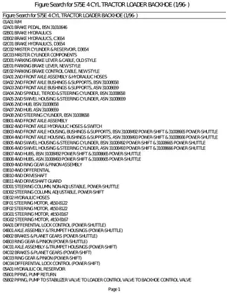 Comprehensive Service Manual for 575E 4 CYL Tractor Loader Backhoe (1/96- ) Preview image 3