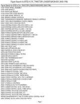 Ford 675D 4 Cylinder Tractor Loader Backhoe Parts List Manual – preview page 1