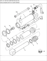 Ford 675D 4 Cylinder Tractor Loader Backhoe Parts List Manual – preview page 7