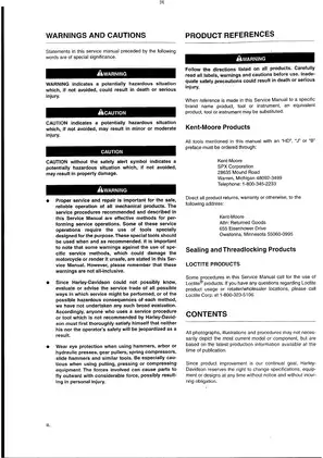 2001-2004 Harley-Davidson Dyna, Glide, FXD, FXDX, FXDXT, FXDL, FXDWG, FXDC service manual Preview image 5