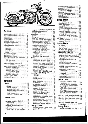 1948-1957 Harley-Davidson Panhead service manual Preview image 3
