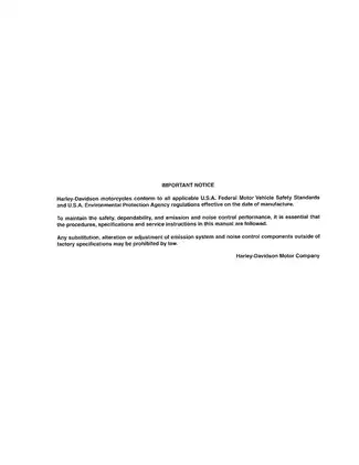 2003 Harley-Davidson VRSCA Service Manual - Complete Guide for Maintenance & Repairs Preview image 2