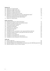 Pfaff Select 1520, 1530, 1540 Sewing Machine Service Manual (P/N BP00083) – preview page 3