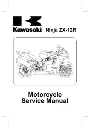 2002-2006 Kawasaki Ninja ZX-12R repair manual