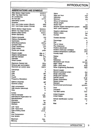Comprehensive Mini Repair Manual (1993 Models) Preview image 4