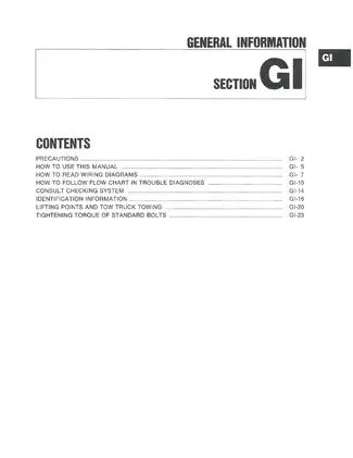1991 Nissan Stanza Service Manual - Comprehensive Repair Guide Preview image 3